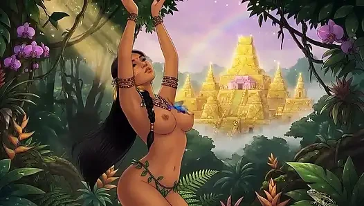 AI-Indigenous Woman- El Dorado