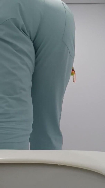 Stunning moment from "PUBLIC BATHROOM RECORDS NURSE"