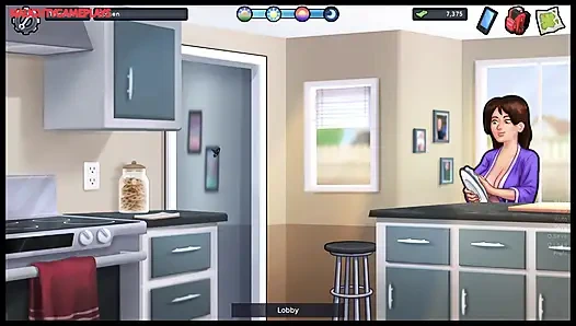 Summertime saga teil 22 vondark - geile mieterin will bBW sexy MILf-vermieterin in ihrem haus ficken