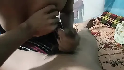 Desi Stepsister  Shared Single Bed and Made Stepbrother  Happy Full HD Video