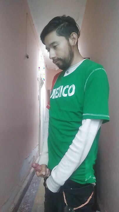 He recorded me with my Mexican national team jersey