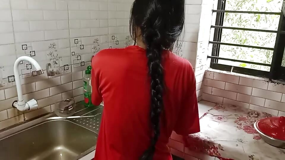 Indian Desi  Sister-in-law, Cook Food Quickly, I Start Feeling Hungry, Have to Go on Low