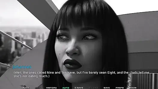 Ikuti pemimpin #2 gadis-gadis saling menyentuh