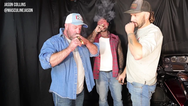 Harley and Cigar 3 Way with Mason Dixon and Bubba Bear Prime