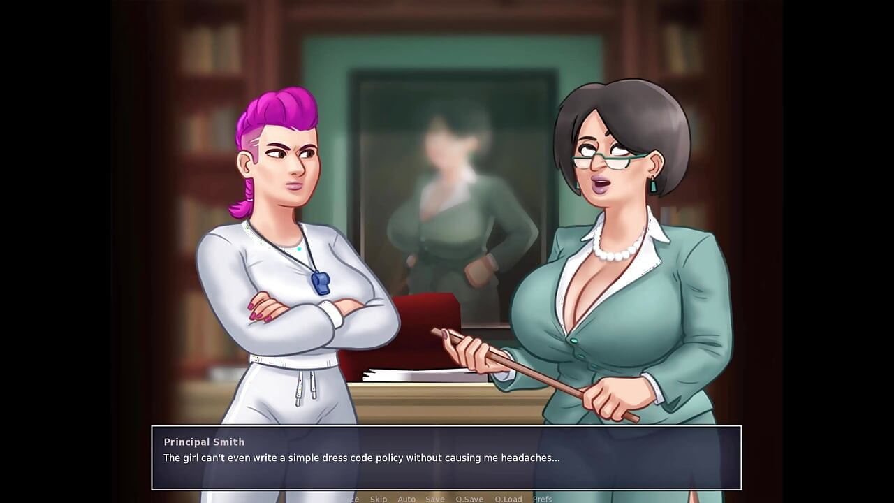 Summertime saga: Jenny me voli jebati, misija da se odbaci kodeks uniforme