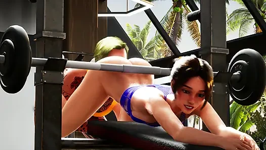 Spor salonu genç fahişe baştan çıkarılıyor