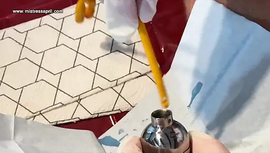 Dominatrix sahibe April - üretra bloğu