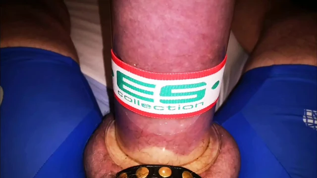 A Very Close up Pumping up