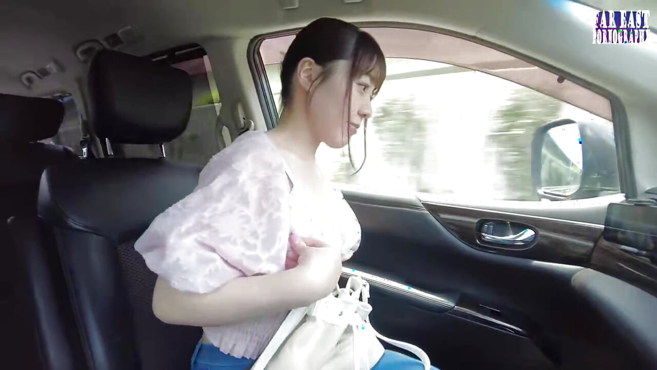 Slick Outdoor Tease with a Pink Tipped F Cup Beauty Soaked in Oil Part 1