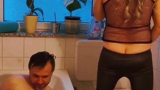 ladyboy piss on me first time
