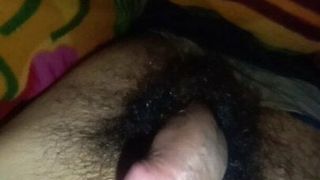 Masturbation in blanket