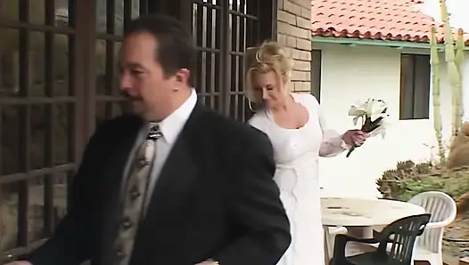 Wedding Bride Photo Shooting Ends in a Wild Fucking
