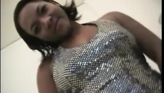 White Man of Middle Age Penetrates Pretty Ebony Young Chick Kelsie