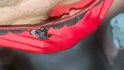 Sissy panty cum