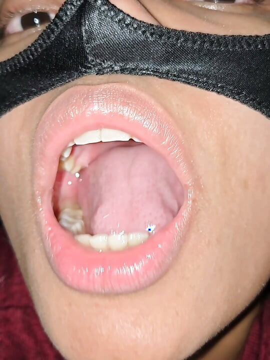 Sucking my man off in the car and snorting his cum up my nose.