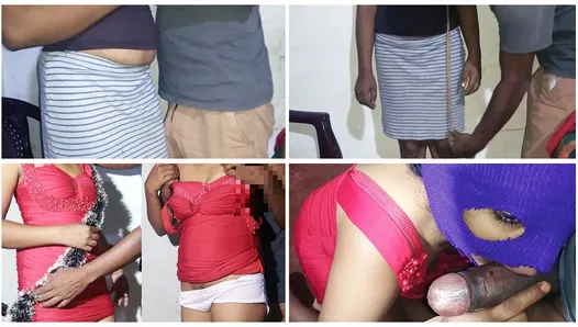 Sri Lankan Desi girl getting fucked by tailor guy Desi girl getting fucked and her boobs pressed video part 2