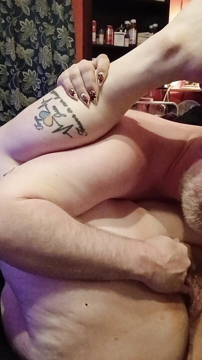 Ο πούτσος μου στο μουνί της