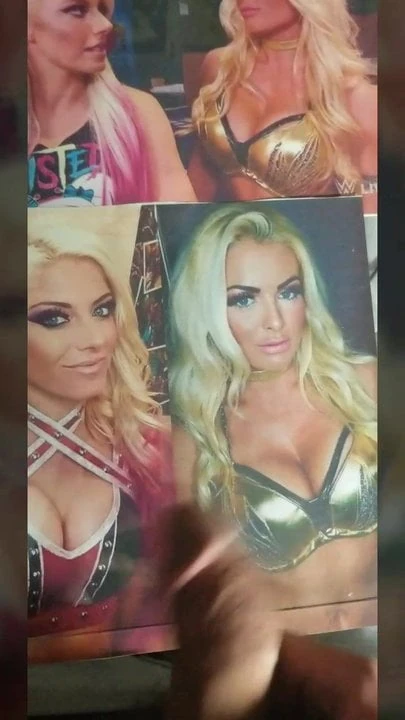 Alexa Bliss Vs Mandy Rose Cum Battle