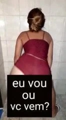 Eu rebolando gostoso
