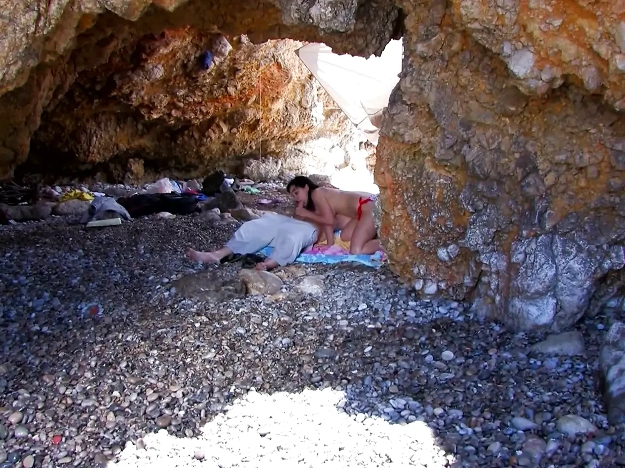 It Wasn’t a Great Idea Going to the Beach Alone with Those Two Guys…