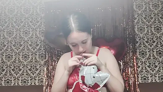 Decorating in Underwear