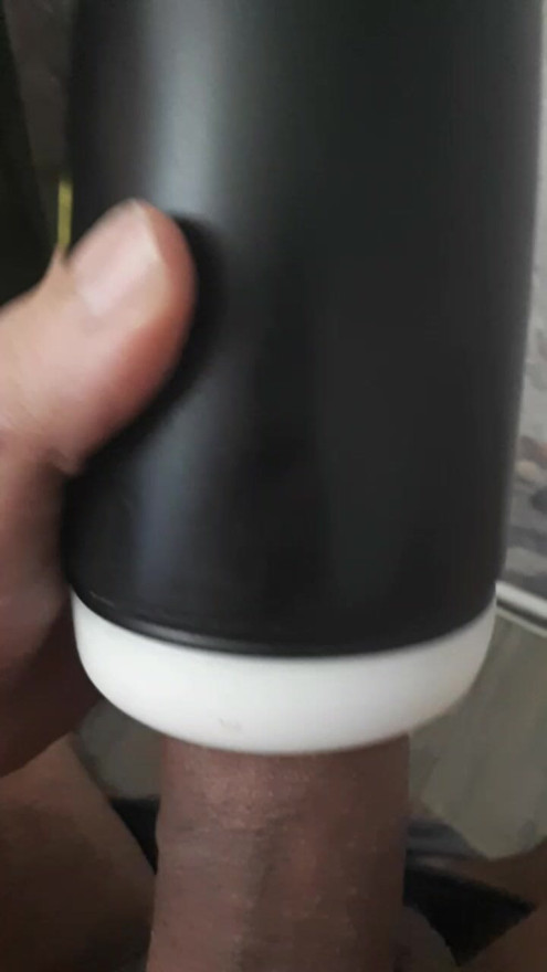 nice cumm insaide toy