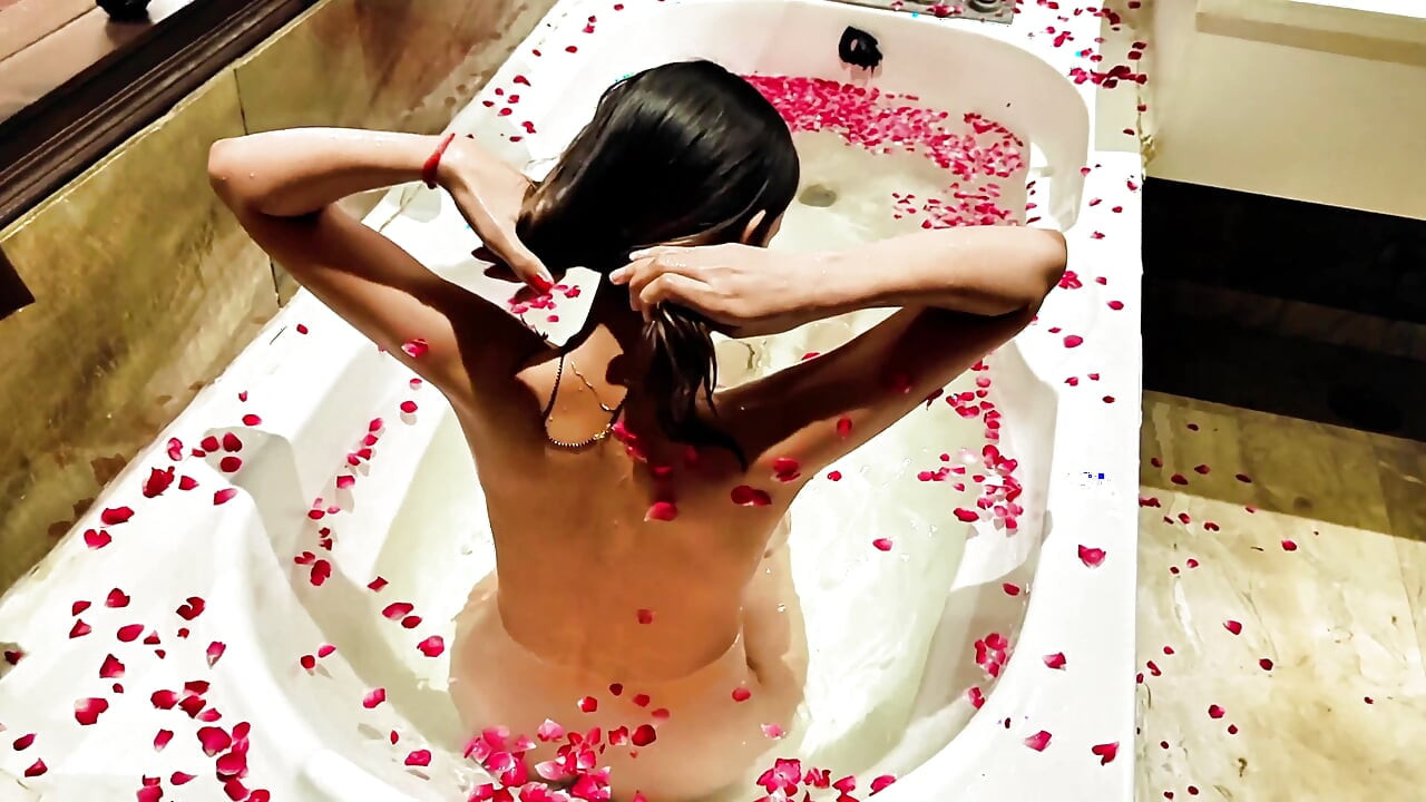 My Indian Stepdad in Law Was Sneaking on Me While I Am Taking a Bath. Hindi Roleplay