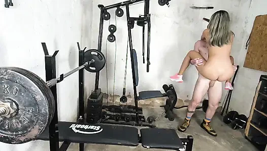 the big ass inside the gym