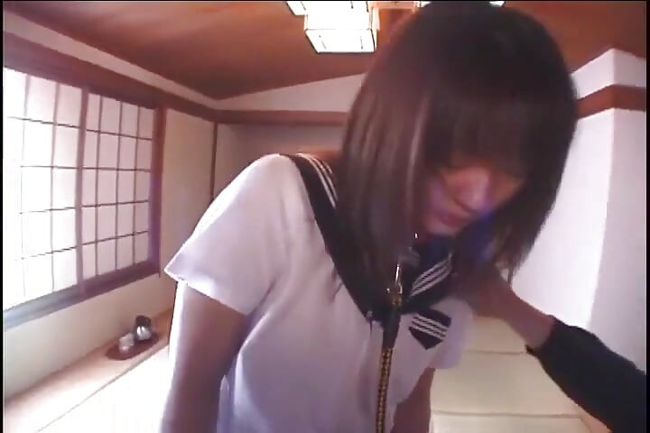 Japanese Slut Loves Putting Things in Her Hairy Pussy