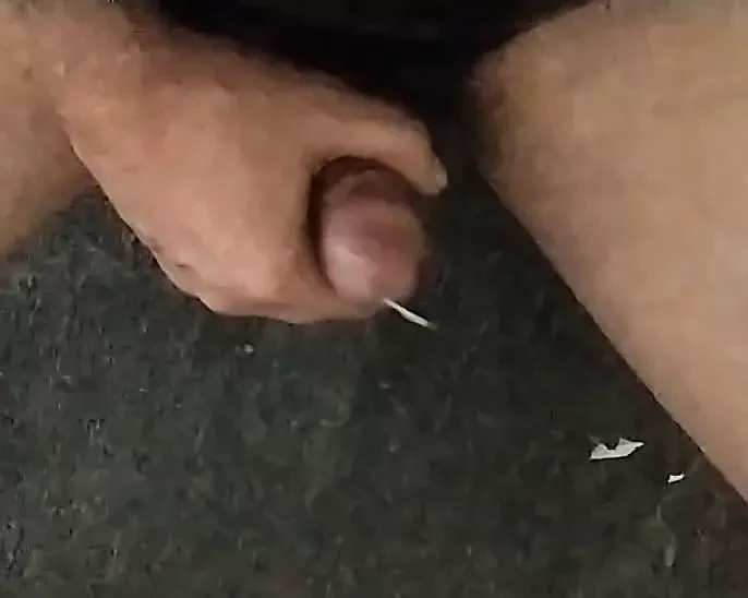Grandpa wanking and cumming Again lol