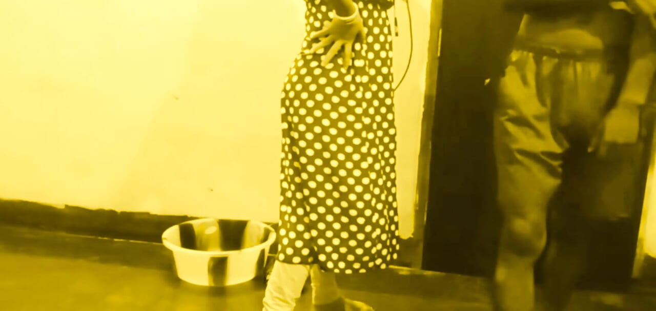 18 Year old young new hot maid gets fucks by big monster cock of home owner.