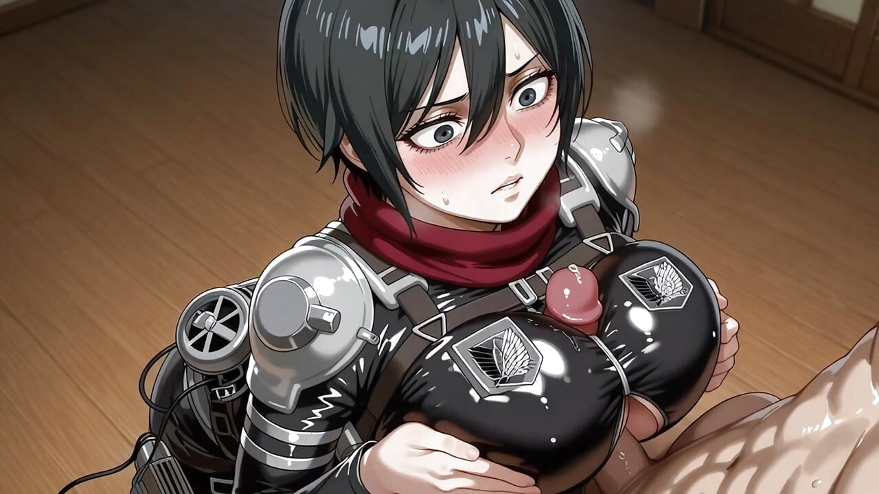 Gray (FT) x Mikasa (AOT)