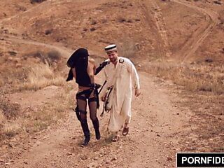 PORNFIDELITY Karmen Bella Captures Cock in the Middle East