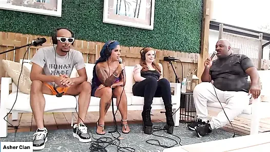 Livestream Erwachsener nur chatten mit spanischer barbie, Dwayne Foxx, Mrflourish Podcast Asherc über die uhr
