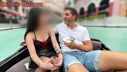 Fucking a Sexy Petite Filipina with Perky Tits Picked up at Venice Grand Canal
