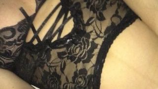 wife playing with herself