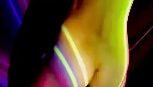 Naked disco girl