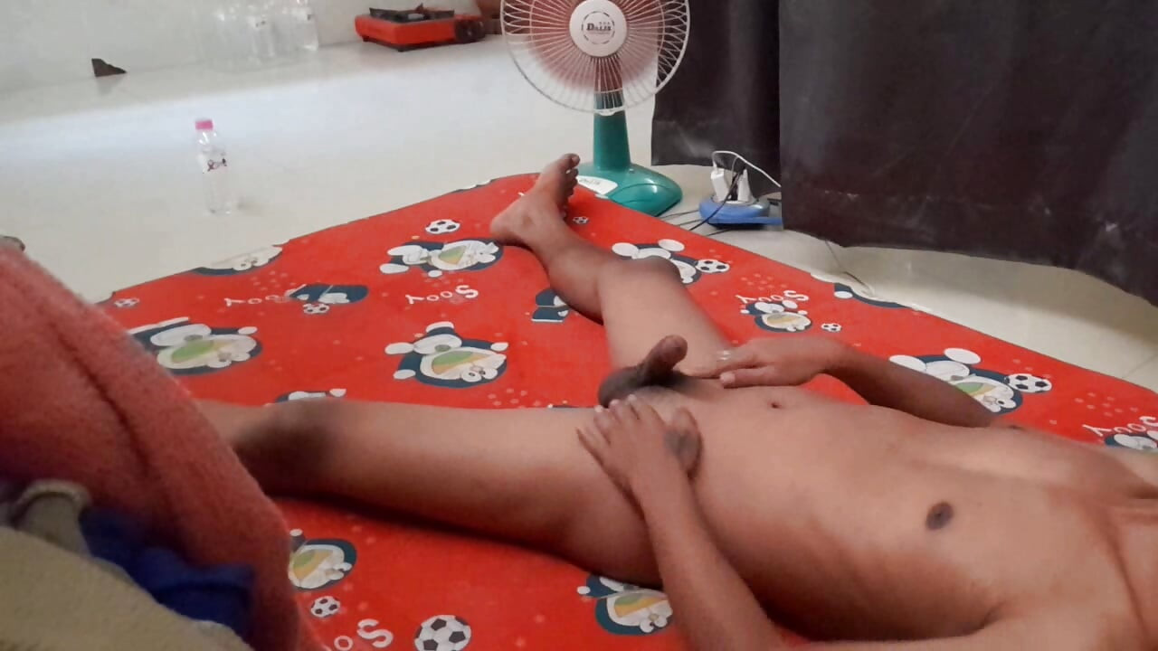 Lucky Hot Skinny man secretly has sex with INDO widowed neighbor when her stepson not at home Pt01