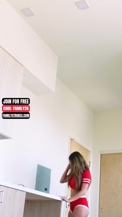 Young Perky Tits Win the Argument - Nicole Outsmarts Stepdad Again