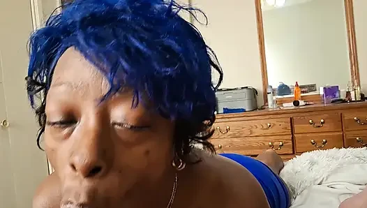 Blu Nastee'den hızlı oral seks