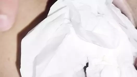 Eating Sweets in a different way.