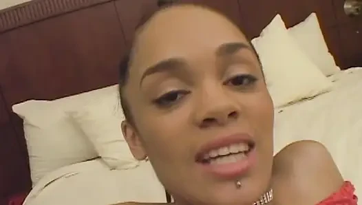 Big Black Cock for Sexy Black Teen Adicktion