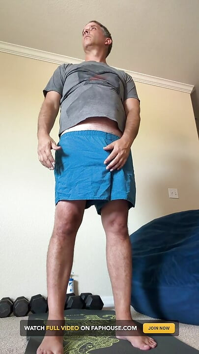 Morning Yoga Turning Into Heavy Dick Petting