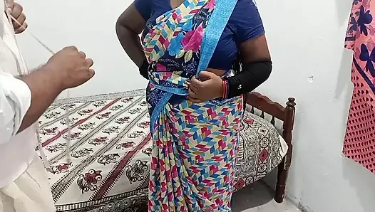 Tamilska ciocia uwiodła mężczyznę i uprawiała ostry seks z krzykiem