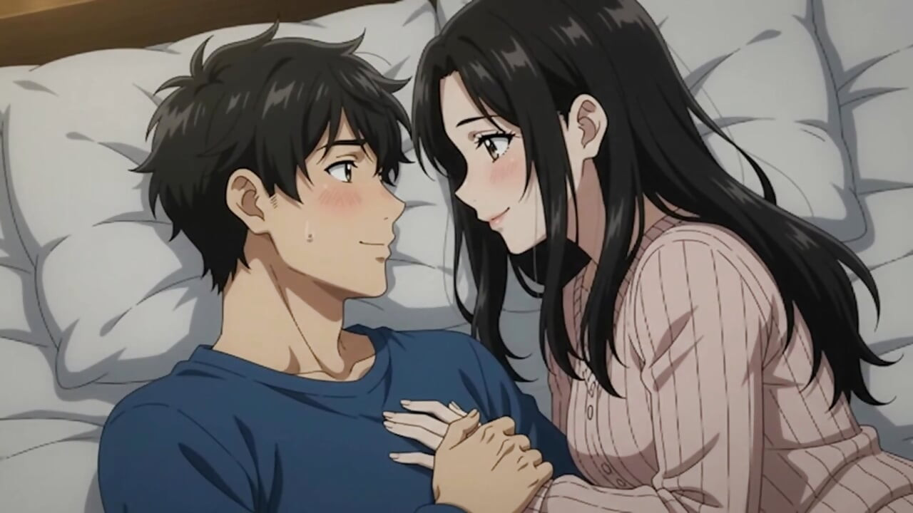 Stepsister catches stepbrother watching her change and invite him to watch complete