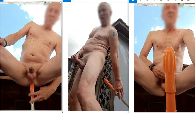 outdoor assfuck edging exhibitionist show slowmotion cumshot