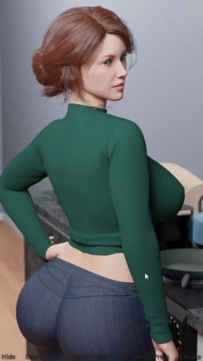 Horny Stepmom Wearing Lingerie And Showing To Me | Clip 1