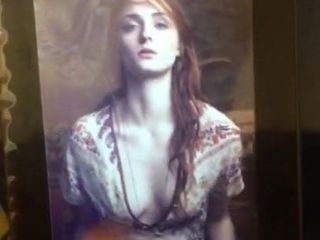 Sophie Turner cumtribute