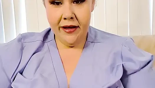 Naughty Nurse Checks your Naughty Prostate
