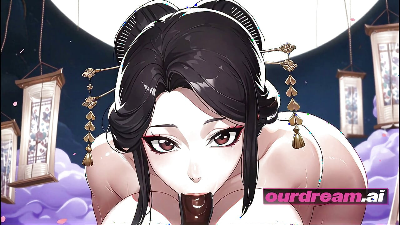 ourdream - Celestial Anime Goddess on Silk Above the Clouds, POV Creampie Finale